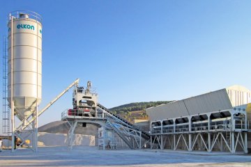 ELKON’un Özel Twinshaft Mikseri ile Arnavutluk’ta Yüksek Performanslı Silindirle Sıkıştırılmış Beton Üretimi