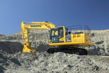 Yeni Komatsu PC210, Kompetan Ayrıcalıklarıyla Türkiye’de