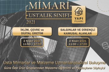 Usta Mimarlar ve Malzeme Uzmanlarıyla Özel Buluşma Yapı Fuarı'nda