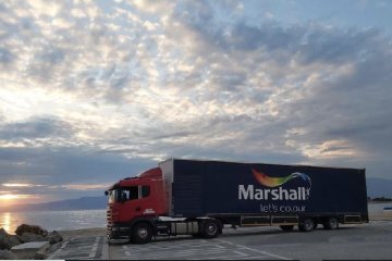Marshall Gezici TIR’ı ile Boya Ustalarına MYK Sınavı Yapılmasına Destek Oluyor