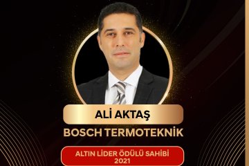 Bosch Termoteknik Altın Lider Ödülleri’ne Layık Görüldü