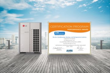 LG, Üst Üste Beşinci Yılda da AHRI Performans Ödülü'nün Sahibi Oldu