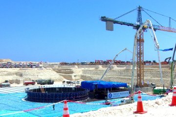 Rosatom, Mısır'ın İlk Nükleer Santrali Olan El-Dabaa Nükleer Santrali'nin İnşaatına Başladı