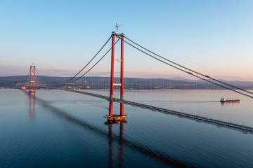 1915ÇANAKKALE KÖPRÜSÜ YAPIM METODOLOJİSİ ALANINDA YILIN EN BAŞARILI PROJESİ SEÇİLDİ