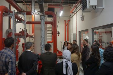 Masdaf, İstanbul İtfaiyesi’ne Türkiye’nin İlk Akredite Deprem ve Yangın Test Merkezini Tanıttı