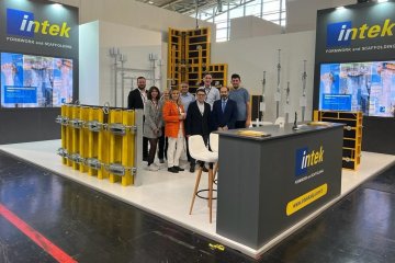 İntek Kalıp ve İskele, Bauma’da Sistemlerini Sektörle Buluşturdu
