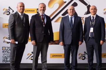 BORUSAN CAT GÜRCİSTAN 25.YILINI KUTLADI