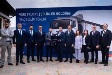 Ford Trucks’tan Çelikler Holding’e 110 adet inşaat kamyonu teslimatı