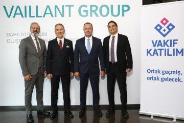 Vaillant Group Türkiye, iş ortaklarına ödeme kolaylığı sağlamak üzere Vakıf Katılım ile işbirliği yaptı