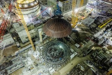 AKKUYU NGS’DE 1'İNCİ GÜÇ ÜNİTESİNDE İÇ KORUMA KABUĞUNUN MONTAJI TAMAMLANDI