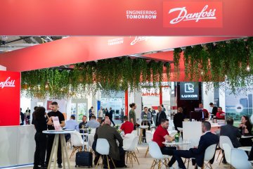 Danfoss, ISH 2023'te dünya yararına teknolojiler için "Talk Green. Walk Green." mottosuyla yerini aldı