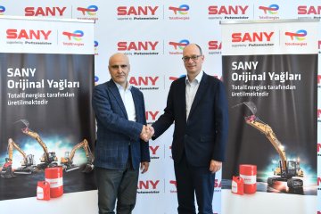 TotalEnergies, dünya devi SANY iş makineleri için Menemen’de madeni yağ üretimi yapacak