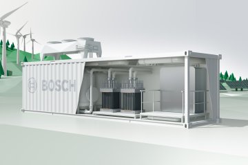 Hidrojen çağına doğru: Bosch, yakıt hücreli güç modülünün seri üretimine başladı