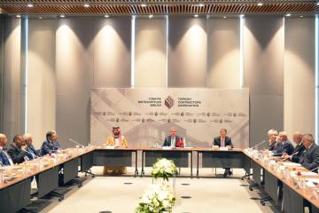 TMB ile İslam Ülkeleri Müteahhitler Federasyonu Yönetim Kurulları Ortak Toplantısı Gerçekleştirildi