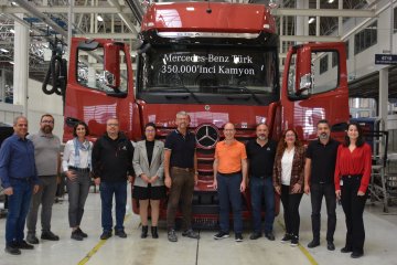Mercedes-Benz Türk, 350 bininci kamyonunu üretti