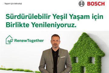 Bosch Home Comfort, yeşil yaşam için tüm paydaşlarını yenilenmeye davet ettiği "RenewTogether" platformunu duyurdu