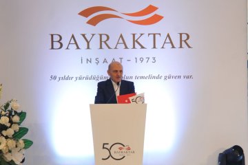 Bayraktar İnşaat 50. yılını kutluyor