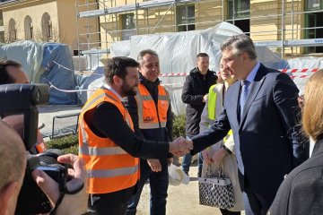 Akfen İnşaat Zagreb Projesinde Hırvatistan Başbakanı Plenkovic'i Ağırladı