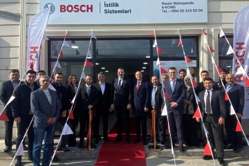 Bosch Home Comfort Group’un Azerbaycan bayisi A-Kond yeni mağazasını açtı