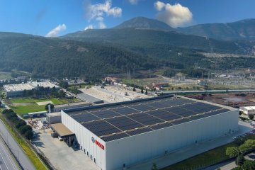 Bosch Home Comfort Group Manisa Fabrikası enerjisini fotovoltaik sistemden üretiyor
