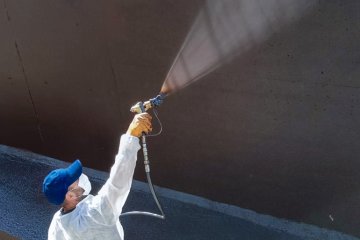 Faraz İnşaat’ın konut projesinin temel yalıtımında BTM Elastobit, perde yalıtımında ise BTM BT2K600 Plus kullanıldı
