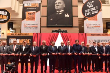 Avrasya Uluslararası Hırdavat Fuarı Hardware Eurasia ve Fastener Expo Eurasia Kapılarını Açtı