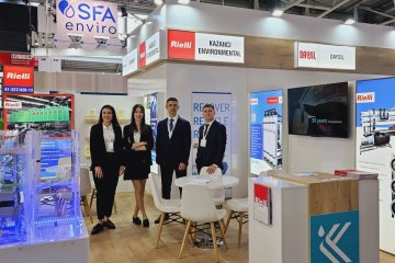Türkiye’nin Global Su Arıtma Markası Rielli  Su ve Çevre Teknolojilerinin Global Buluşmasında