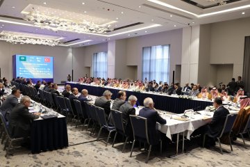 Yol ve geri dönüşüm projeleri için Türk müteahhitler Suudi müteahhitlerle buluştu