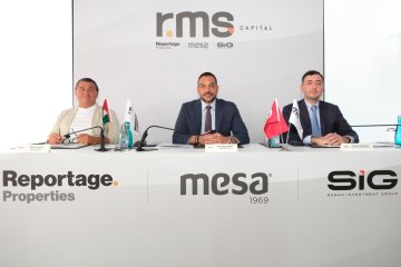 MESA HOLDİNG, REPORTAGE PROPERTIES VE SABAH INVESTMENT GROUP GAYRİMENKULDE YENİ VE GÜÇLÜ İŞ BİRLİĞİNE İMZA ATTI