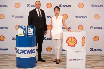 Shell, XCMG Makinelerine Özel Madeni Yağlar Üretecek