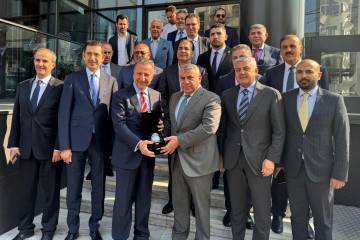 Türkiye Müteahhitler Birliği Temsil Heyeti’nden Irak’a ziyaret