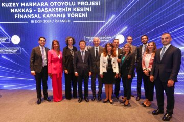 Rönesans Holding, Kuzey Marmara Otoyolu Nakkaş–Başakşehir kesimi için finansal kapanışı gerçekleştirdi