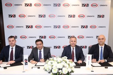 TSKB ve OYAK Çimento’dan Güneş Enerji Santrali ile Atık Isı Geri Kazanım Tesisleri Yatırımları için İş Birliği