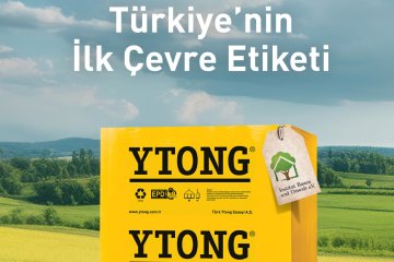 Türk Ytong çevre dostu, nefes alan, hafif yapı malzemeleriyle sağlıklı ve güvenli konutlar inşa edilmesine öncülük ediyor