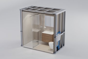 Islak hacimler bir inşaat değil, artık bir "ürün"