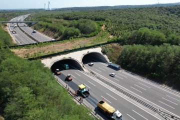 Yavuz Sultan Selim Köprüsü ve Kuzey Çevre Otoyolu İşletmesi "Sürdürülebilir Asfalt Projesi"nin İlk Uygulamasını Hayata Geçirdi