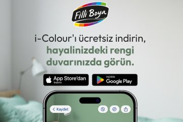 Hayalindeki Renk Fırça Bile Oynatmadan Evinin Duvarında: Filli Boya i-Colour Cebinde
