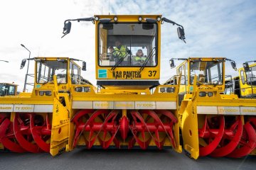 İGA İstanbul Havalimanı'nda pistteki kar miktarı anlık takip ediliyor