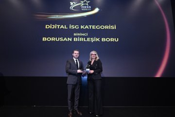 Borusan Boru, MESS İş Güvenliğinin Yıldızları’nda 10. Yıl Özel Ödülü’nün Sahibi Oldu