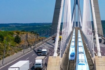 Kuzey Çevre Demiryolu Projesi kapsamında önemli adımlar atıldı... 125 kilometrelik demiryolu hattında 44 tünel 42 köprü inşa edilecek