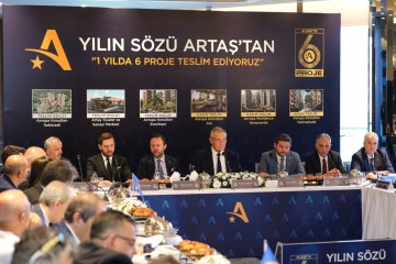 ARTAŞ İNŞAAT 2024’TE 6 PROJESİNİ TESLİM EDİYOR