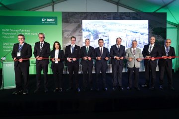 BASF, Dilovası’nda dekoratif boyalar ve inşaat endüstrisi için dispersiyon üretim kapasitesini artırıyor