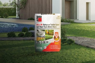 Şantiyelerde atığının önüne geçen dünyanın ilk "çözünen torba"ları BAUMIT'ten: "BAUMIT ALL IN Beton"