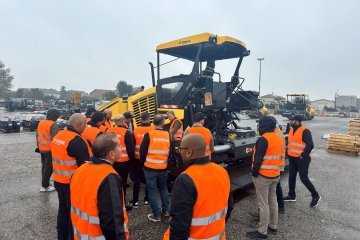 BOMAG ve İş Ortakları, İtalya Alfonsine Finişer Fabrikası’nı Ziyaret Etti