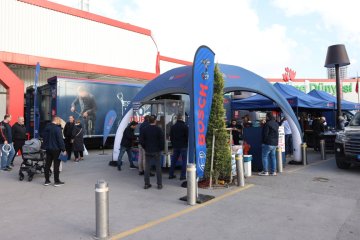 Bosch Elektrikli El Aletleri’nin Pro Tour temalı tırı, profesyonel kullanıcılarıyla buluştu