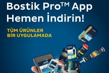 Bostik ProTM Mobil Uygulaması Her An Yanınızda
