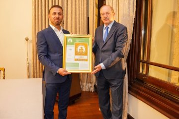 Albayrak Beton, İsviçreli CSC sertifikalarını düzenlenen törenle teslim aldı