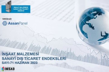 İnşaat malzemesi ihracatı haziran ayında 2,59 milyar dolar oldu