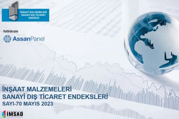 İnşaat malzemesi ihracatı mayıs ayında 2,54 milyar dolara yükseldi