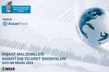 İnşaat malzemeleri ihracatı nisan ayında 2,19 milyar dolar oldu